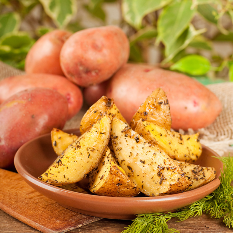 Deliciosas batatas assadas! facilmente na Erfray