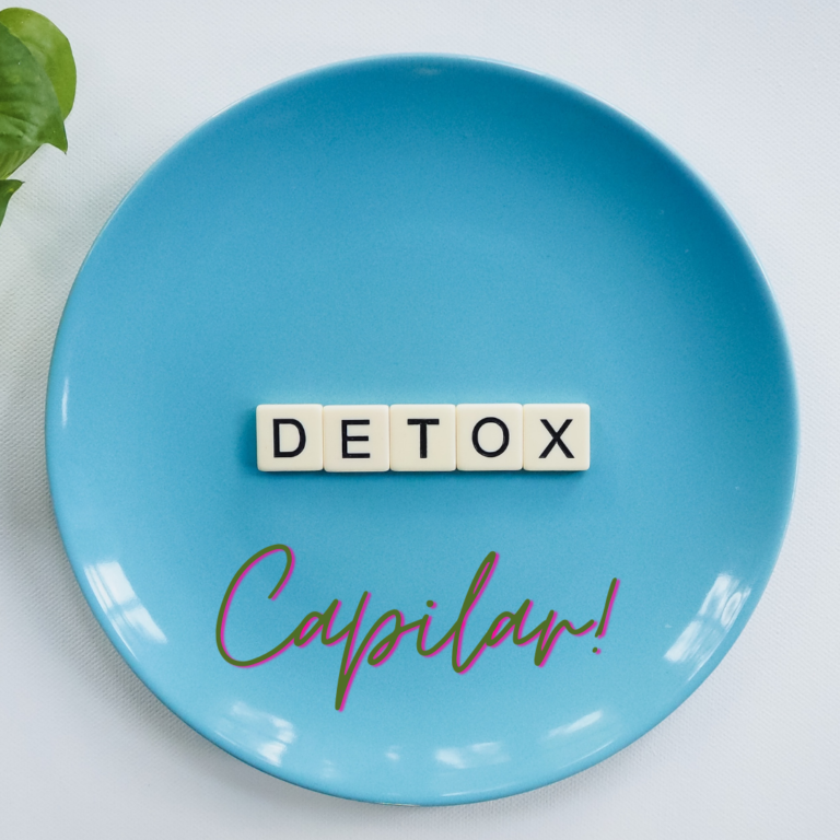 Detox Capilar. Limpeza total!